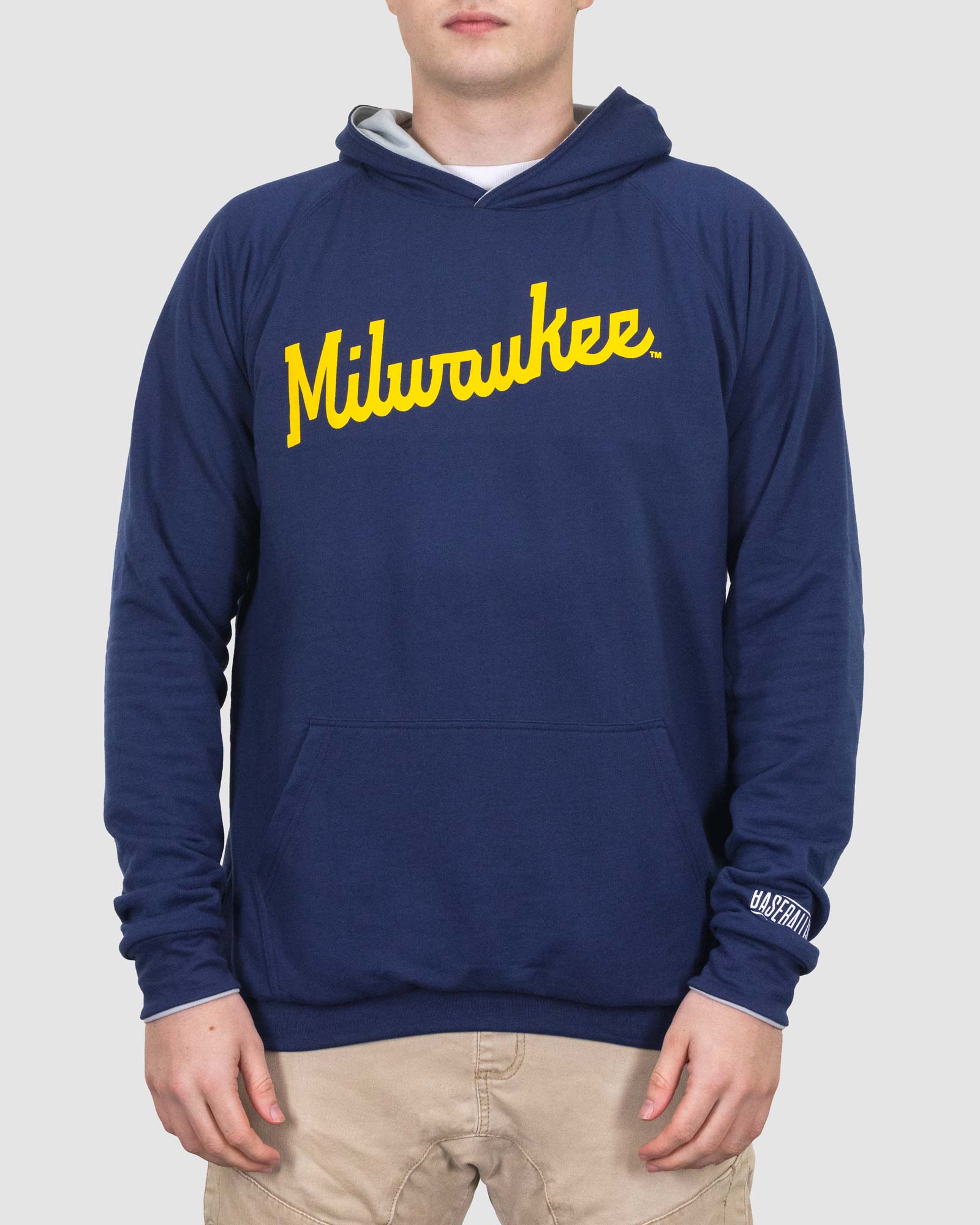 Double Play Reversible Hoodie - Milwaukee Brewers T-Shirts, Sweatshirt | CoreVibeTees.com (Image 2)