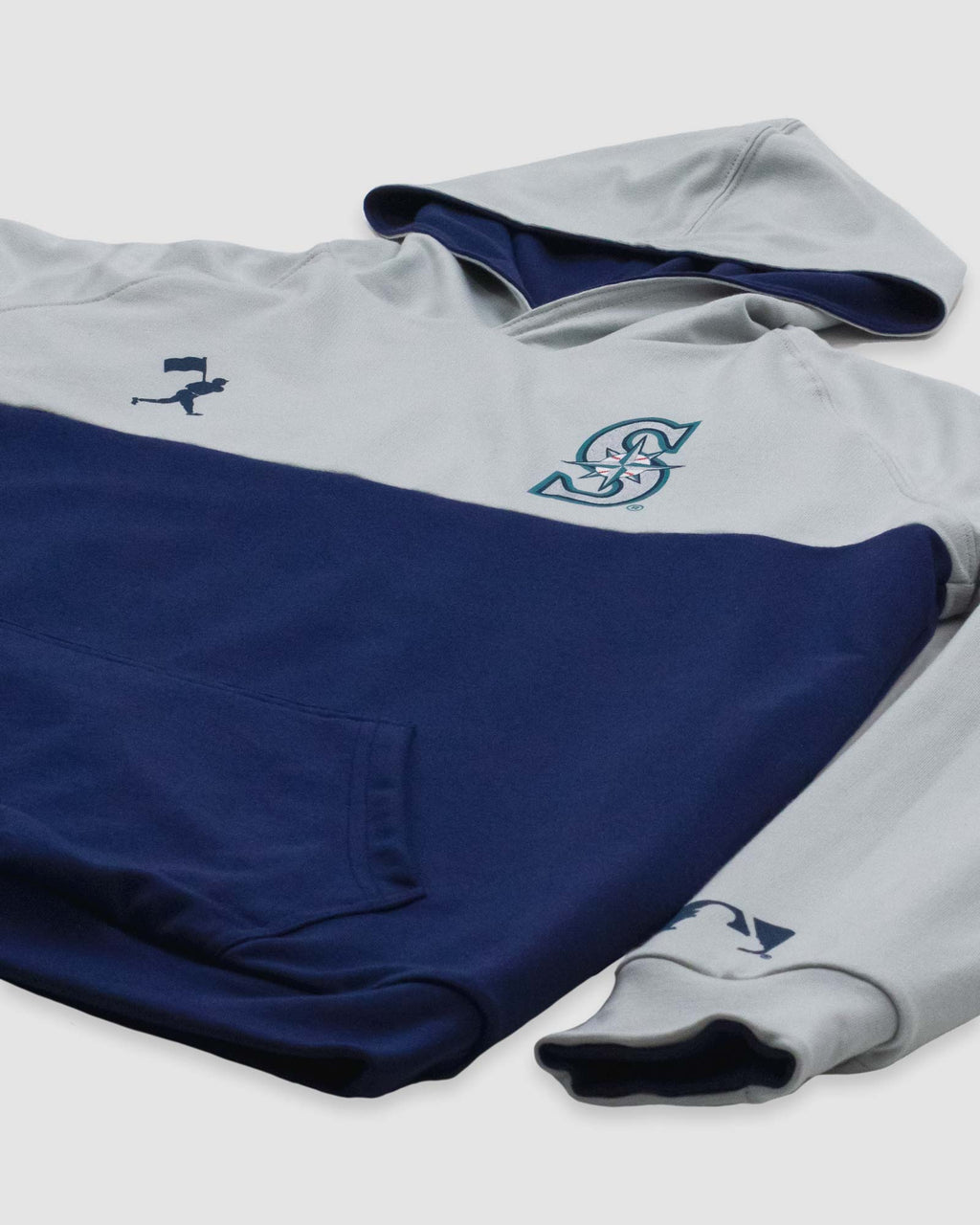 Double Play Reversible Hoodie - Seattle Mariners T-Shirts, Sweatshirt | CoreVibeTees.com (Image 4)
