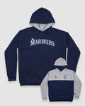 Double Play Reversible Hoodie - Seattle Mariners T-Shirts, Sweatshirt | CoreVibeTees.com (Image 1)