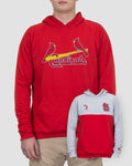 Double Play Reversible Hoodie - St. Louis Cardinals T-Shirts, Sweatshirt | CoreVibeTees.com (Image 1)