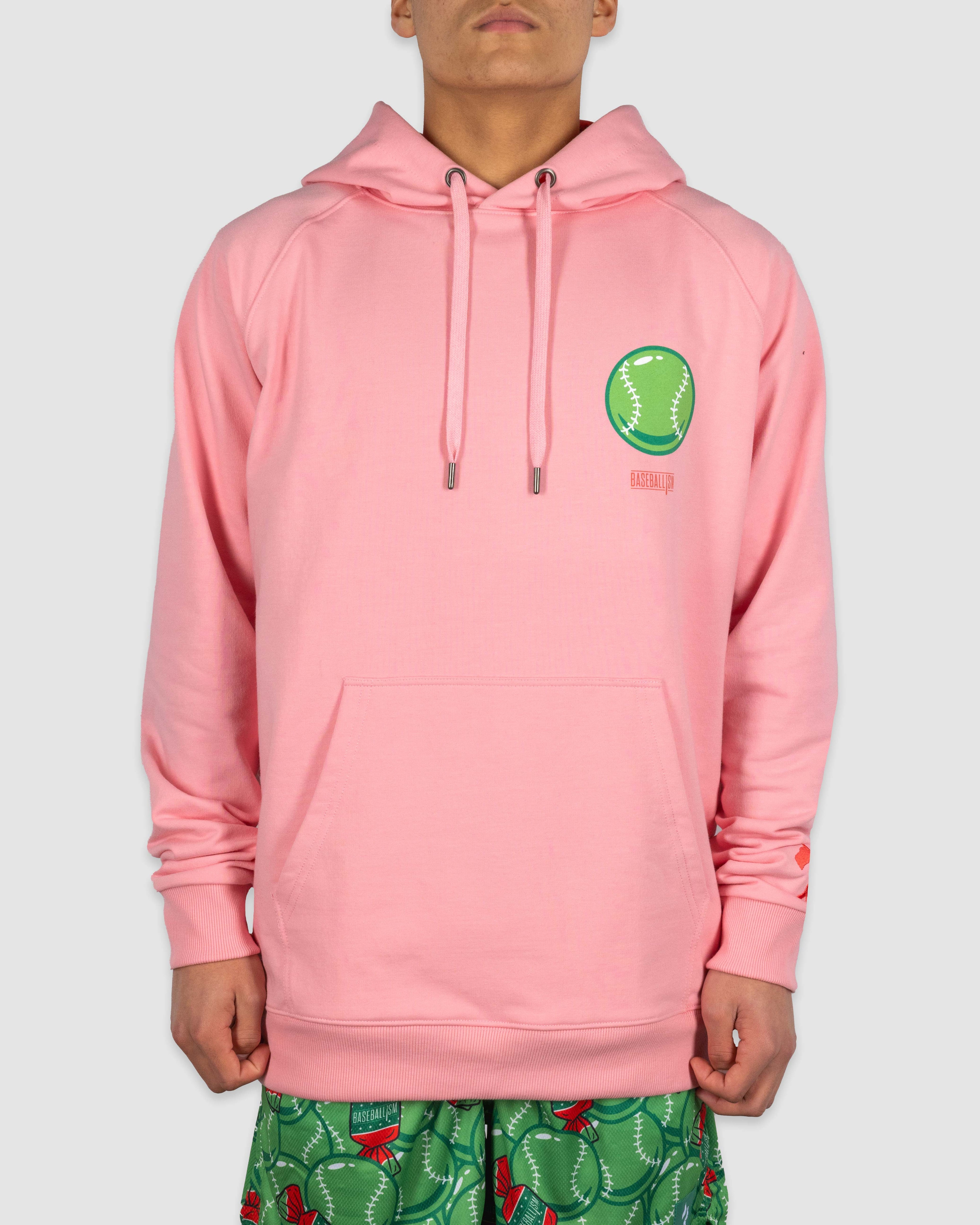 Bubbles and Doubles Hoodie - Walk-Off Watermelon T-Shirts, Sweatshirt | CoreVibeTees.com (Image 2)