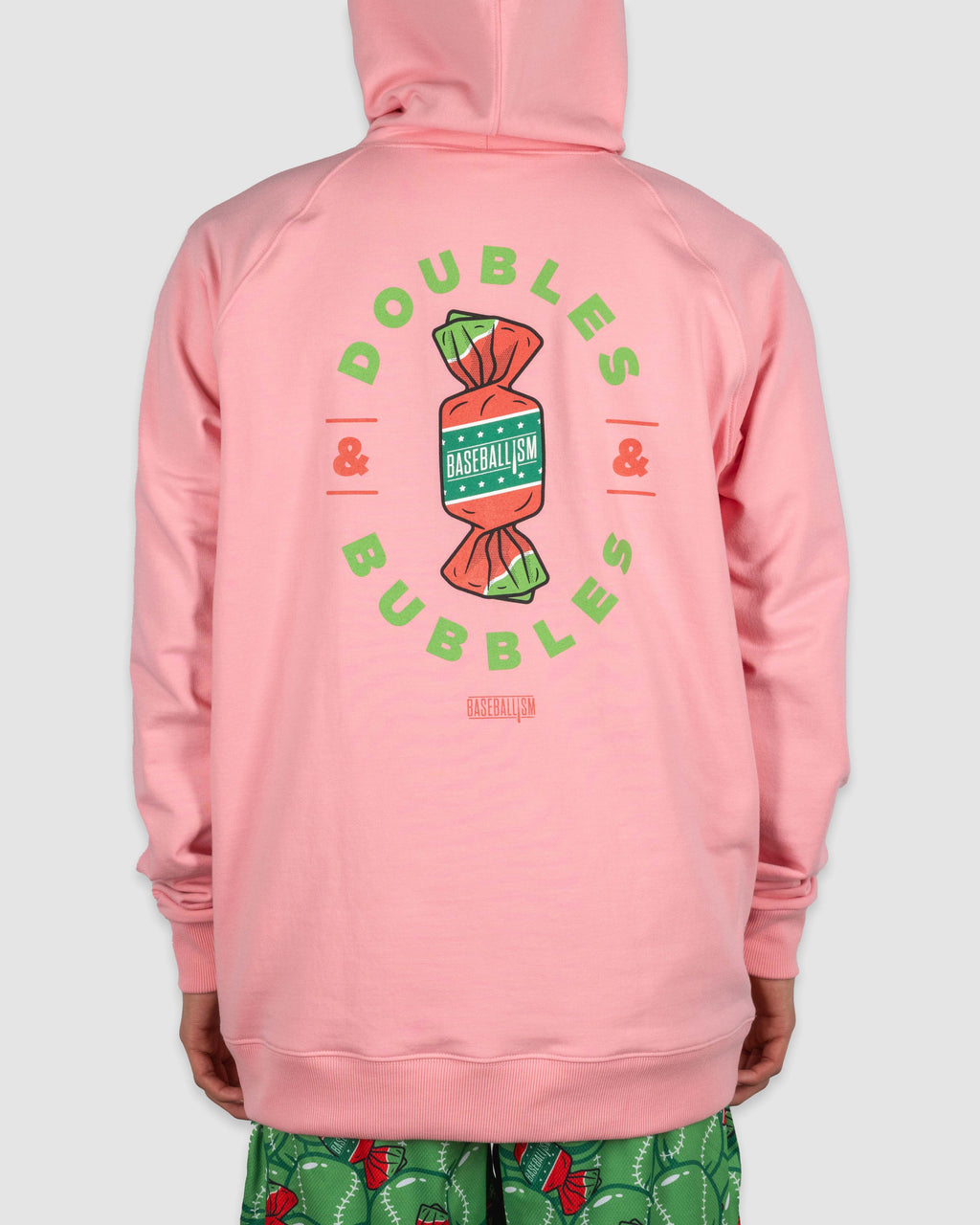 Bubbles and Doubles Hoodie - Walk-Off Watermelon T-Shirts, Sweatshirt | CoreVibeTees.com (Image 4)