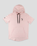 Flag Man Short Sleeve Hoodie - Cotton Candy Pink T-Shirts, Sweatshirt | CoreVibeTees.com (Image 1)