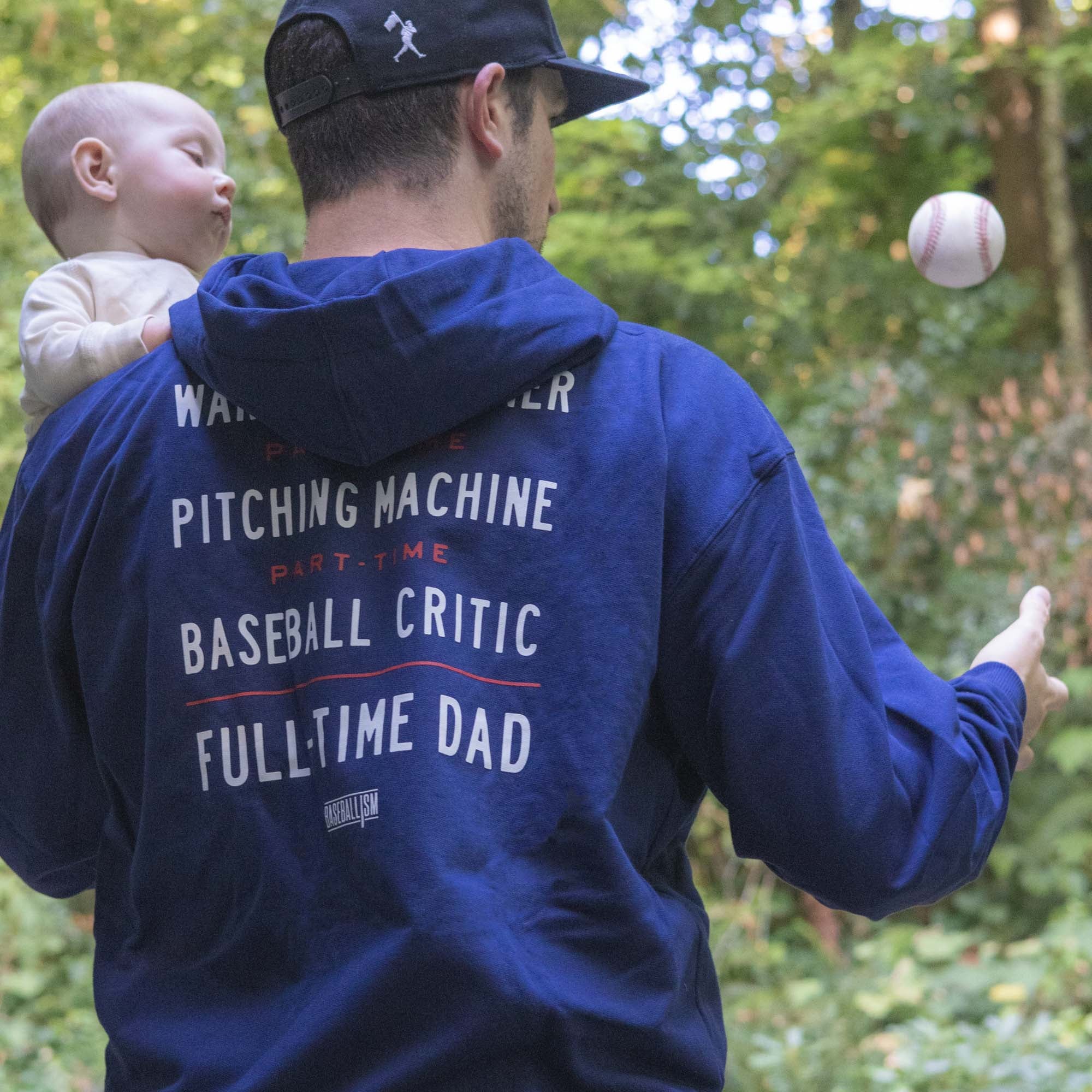 Full-Time Dad - Men's Hoodie T-Shirts, Sweatshirt | CoreVibeTees.com (Image 5)