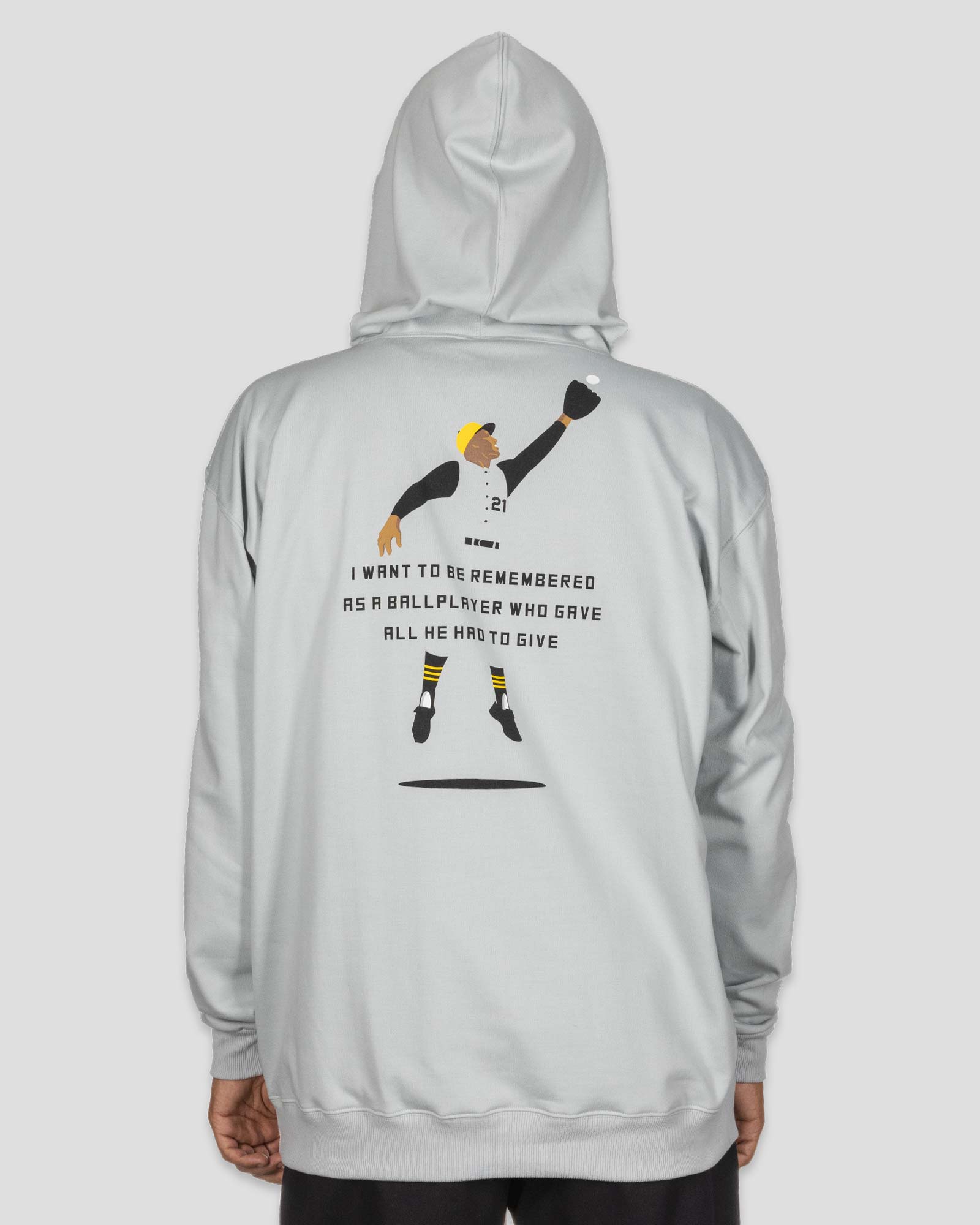 Gave It All Hoodie - Roberto Clemente T-Shirts, Sweatshirt | CoreVibeTees.com (Image 2)