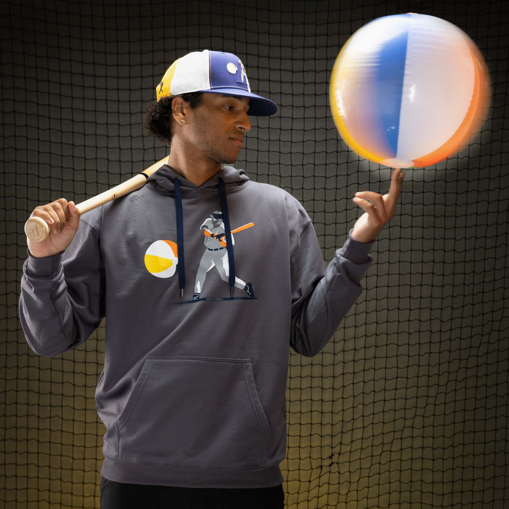 Seeing Beach Balls Hoodie - The Legend of Tony Gwynn T-Shirts, Sweatshirt | CoreVibeTees.com (Image 4)