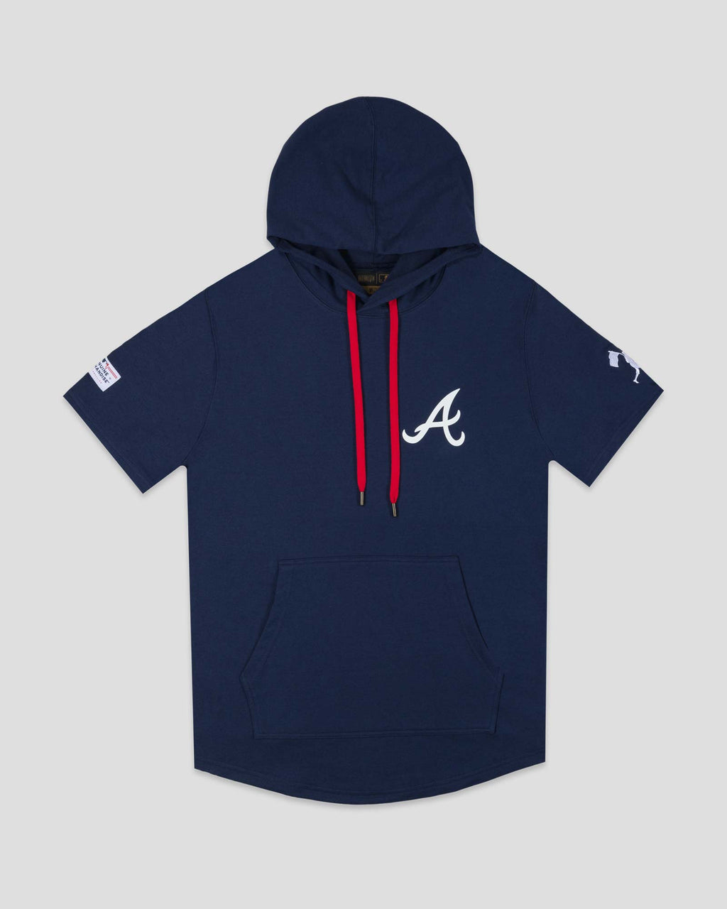 Short Sleeve Hoodie - Atlanta Braves T-Shirts, Sweatshirt | CoreVibeTees.com (Image 1)