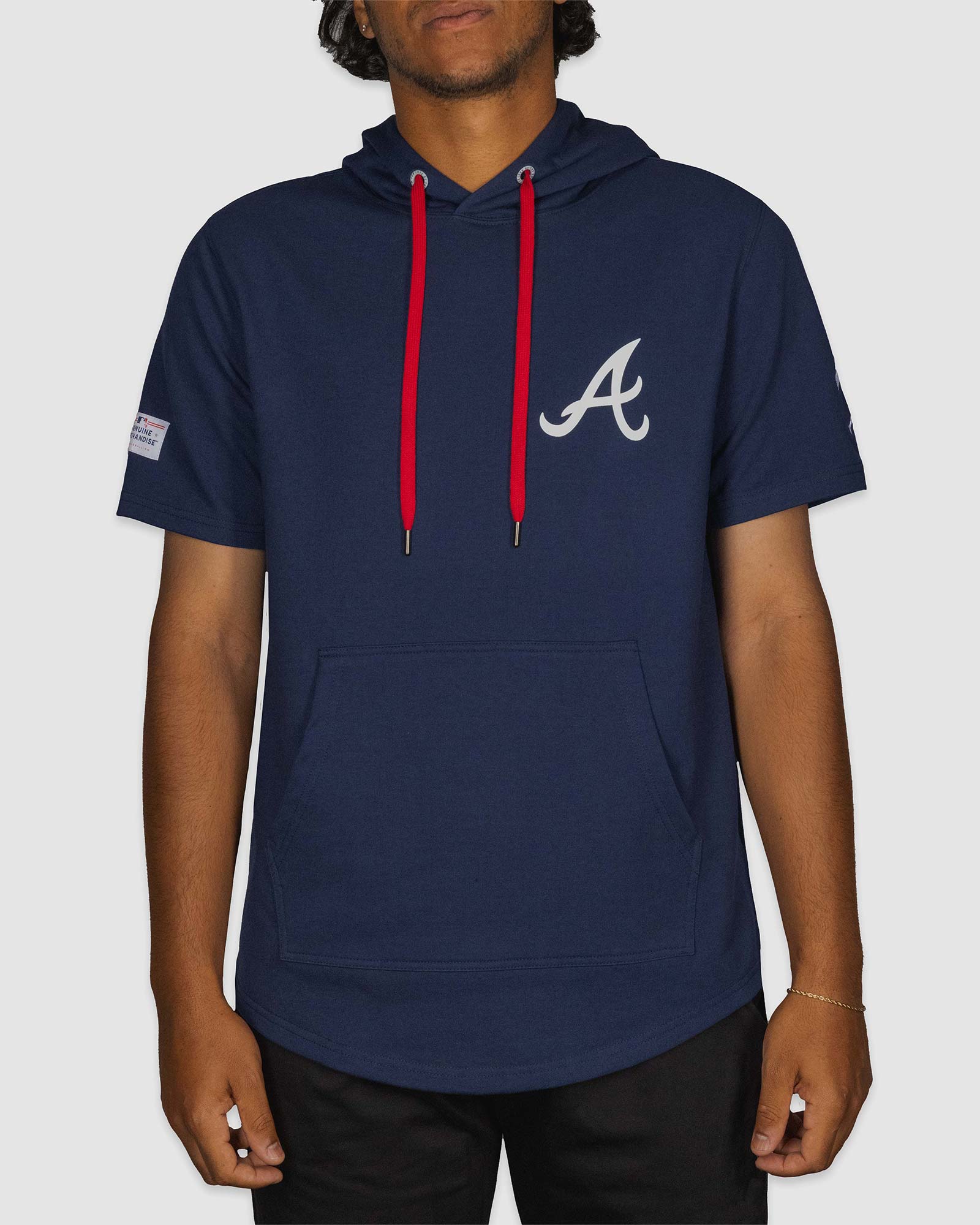 Short Sleeve Hoodie - Atlanta Braves T-Shirts, Sweatshirt | CoreVibeTees.com (Image 2)