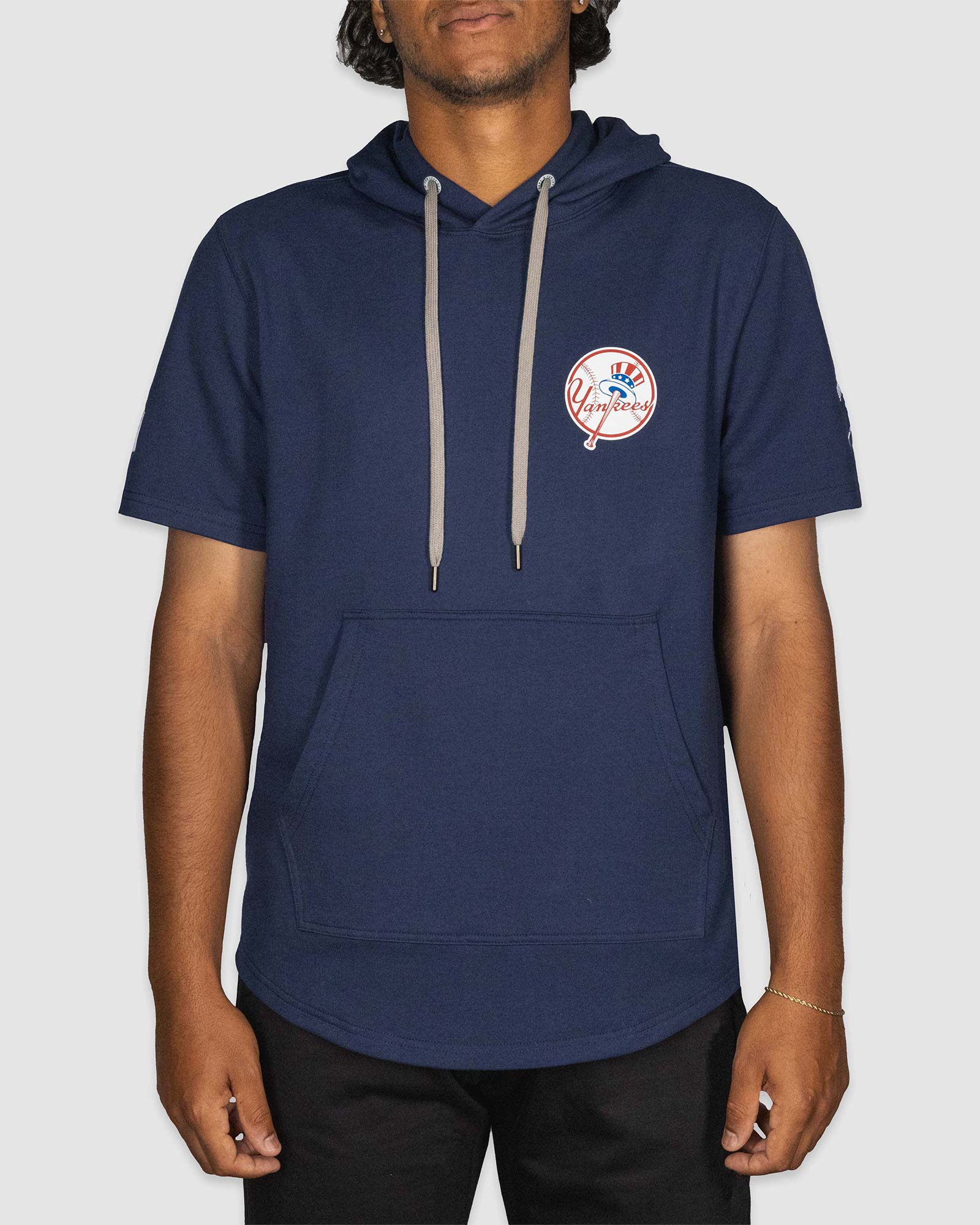 Short Sleeve Hoodie - New York Yankees T-Shirts, Sweatshirt | CoreVibeTees.com (Image 2)