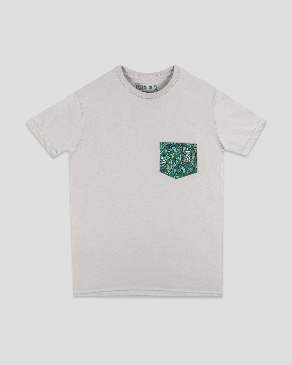 Corn Field Patterned Pocket Tee Hoodie, Sweatshirt | CoreVibeTees.com (Image 1)