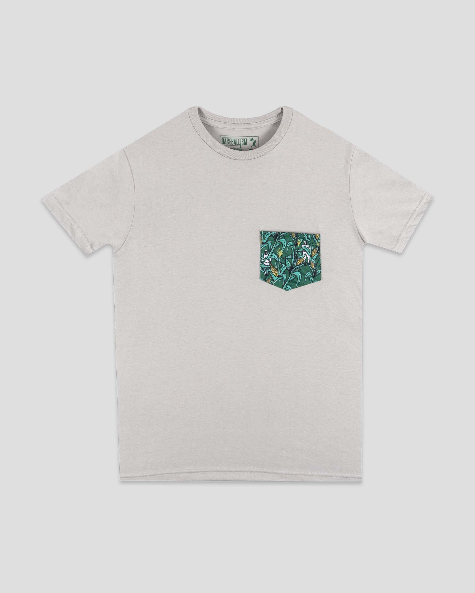 Corn Field Patterned Pocket Tee Hoodie, Sweatshirt | CoreVibeTees.com (Image 1)