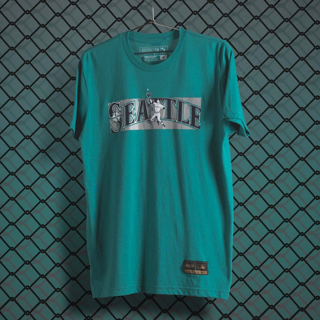 Outfield Fence Tee - Seattle Mariners Hoodie, Sweatshirt | CoreVibeTees.com (Image 5)