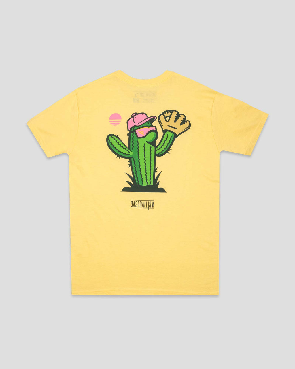 Spring Ball Cactus T-Shirt - Yellow Hoodie, Sweatshirt | CoreVibeTees.com (Image 2)