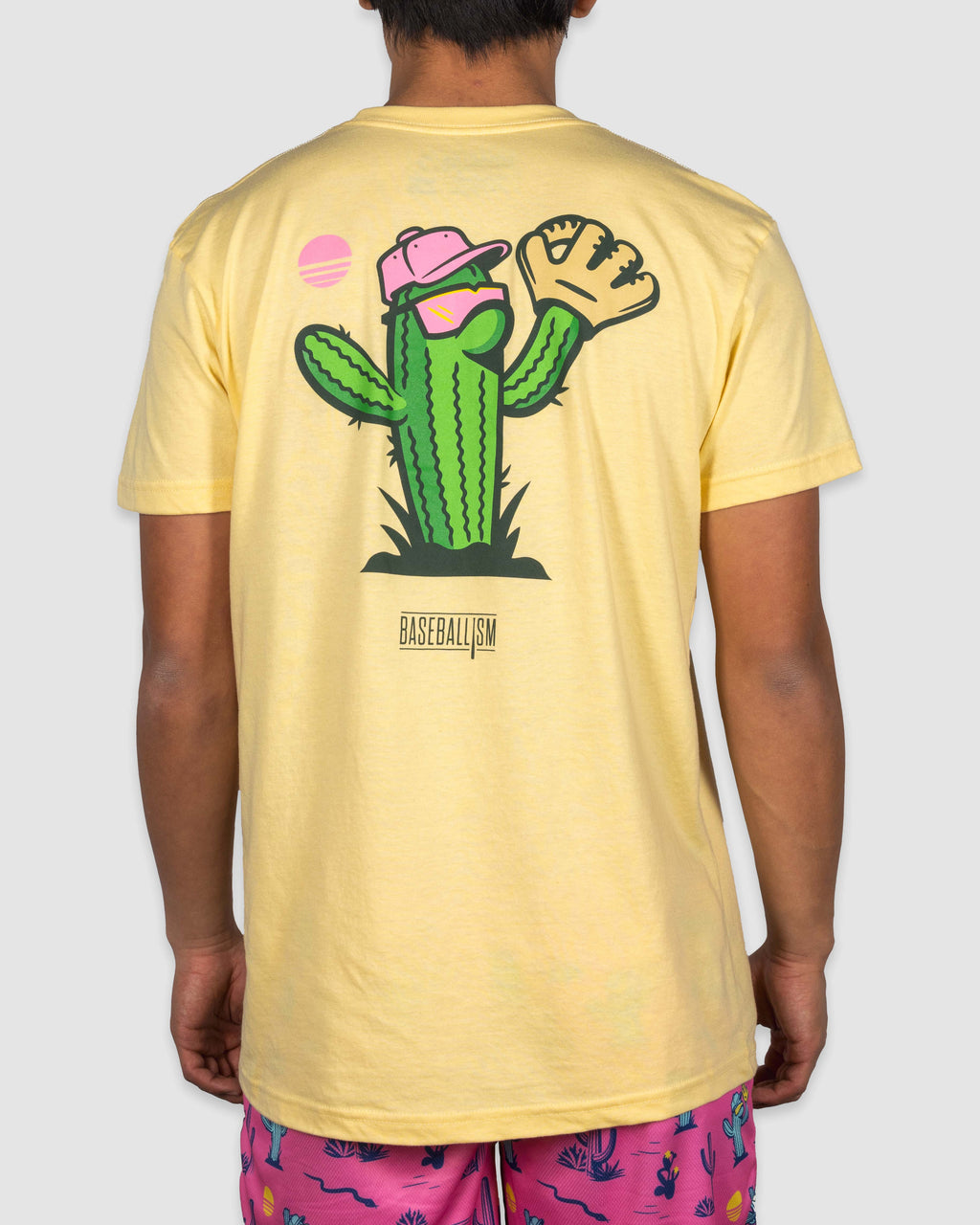 Spring Ball Cactus T-Shirt - Yellow Hoodie, Sweatshirt | CoreVibeTees.com (Image 4)