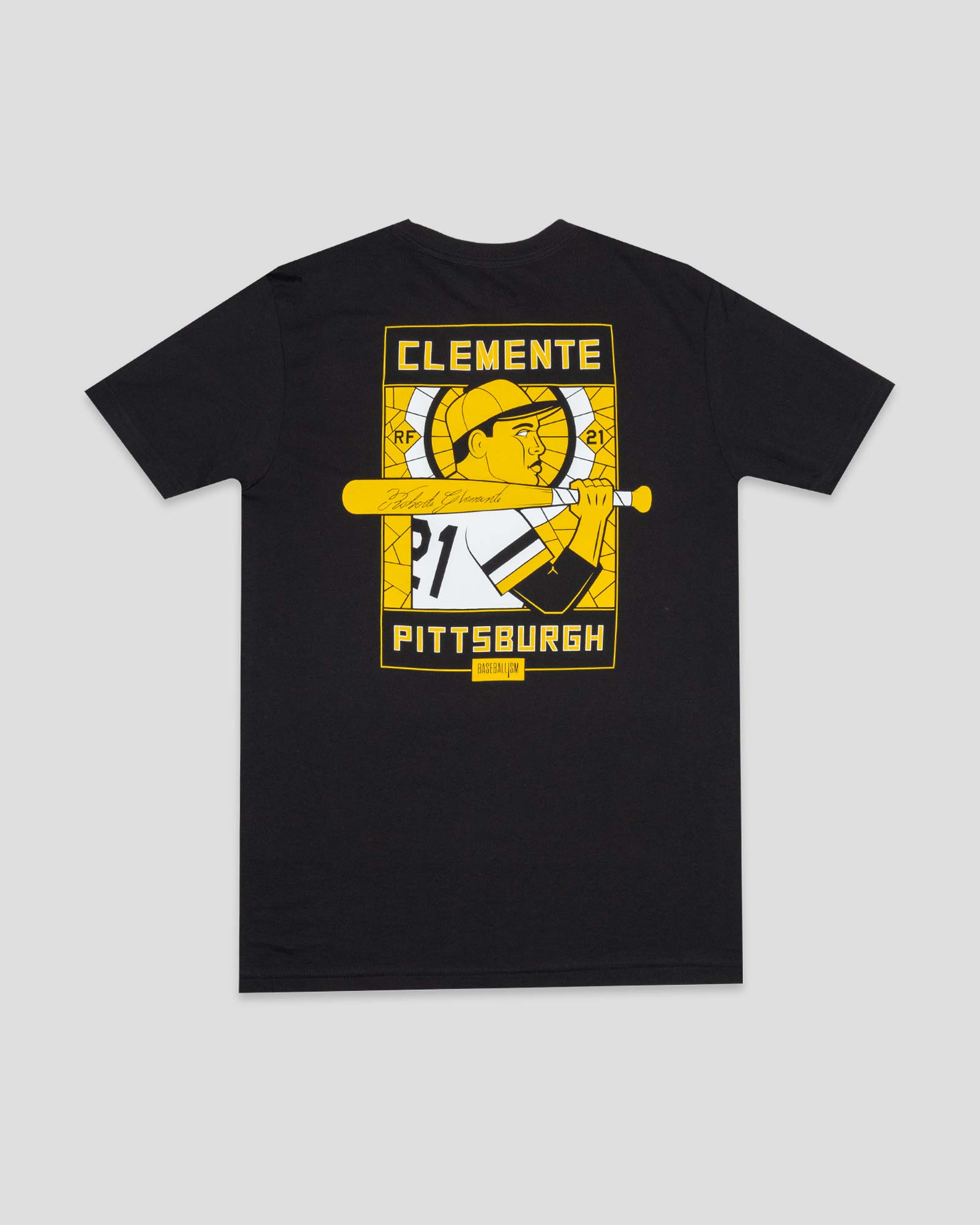 Stained Glass T-Shirt - Roberto Clemente Hoodie, Sweatshirt | CoreVibeTees.com (Image 2)