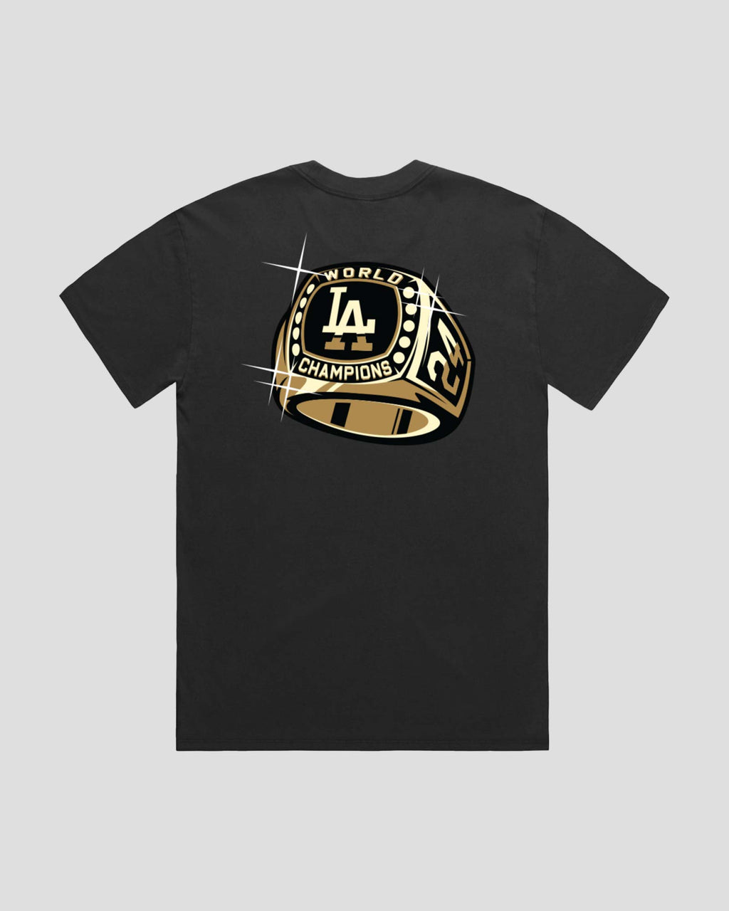 World Champs Oversized Cotton Tee - Los Angeles Dodgers Hoodie, Sweatshirt | CoreVibeTees.com (Image 1)