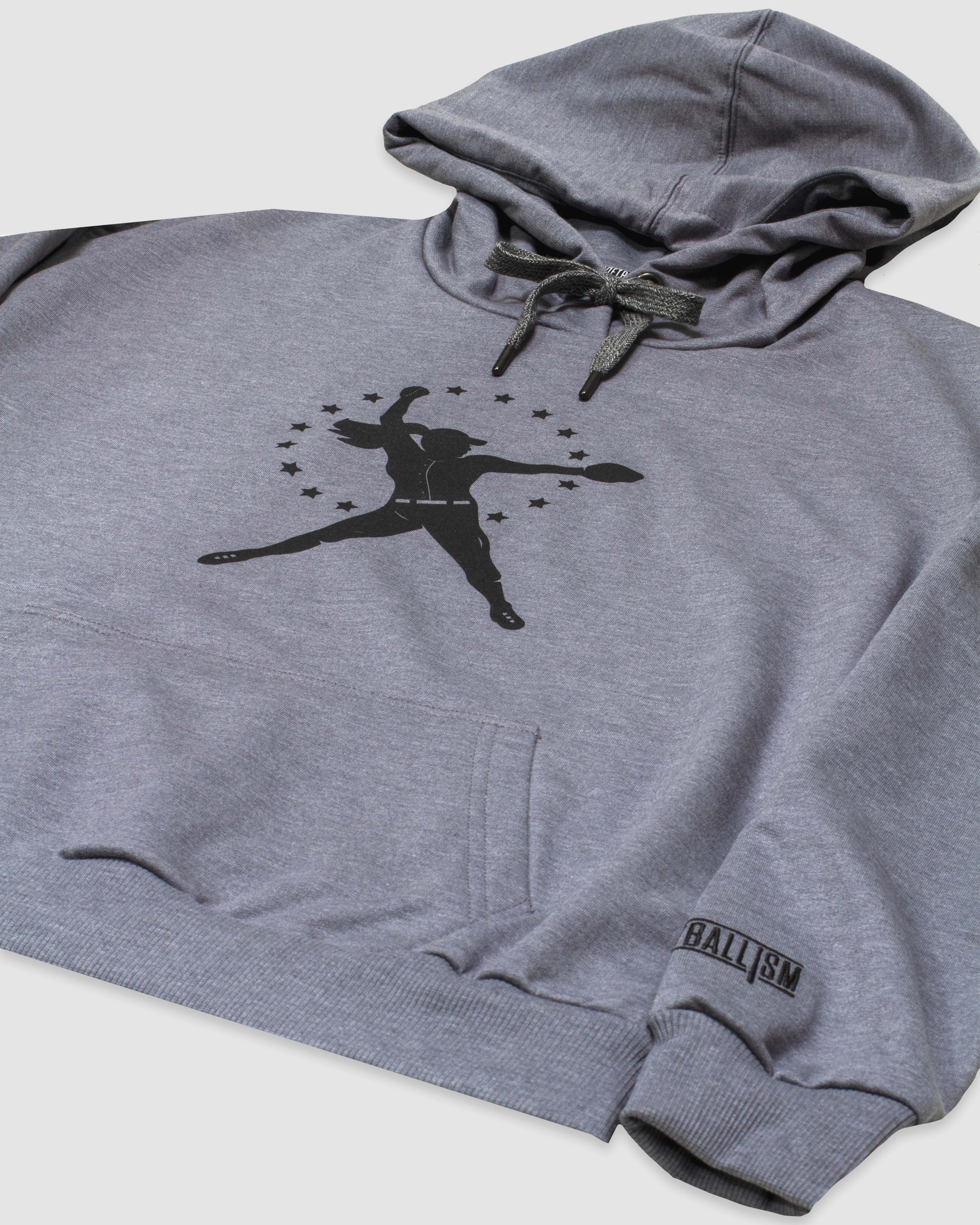 Softballism Star Girl Women's Hoodie T-Shirts, Sweatshirt | CoreVibeTees.com (Image 3)