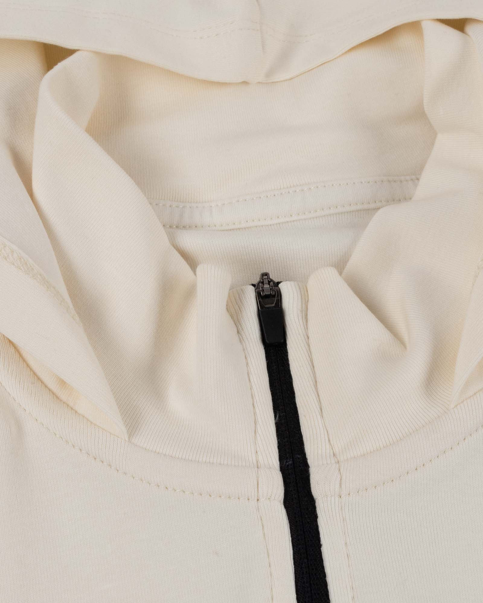 Ballpark Scuba Quarter Zip Women's Hoodie - Whisper White T-Shirts, Sweatshirt | CoreVibeTees.com (Image 4)