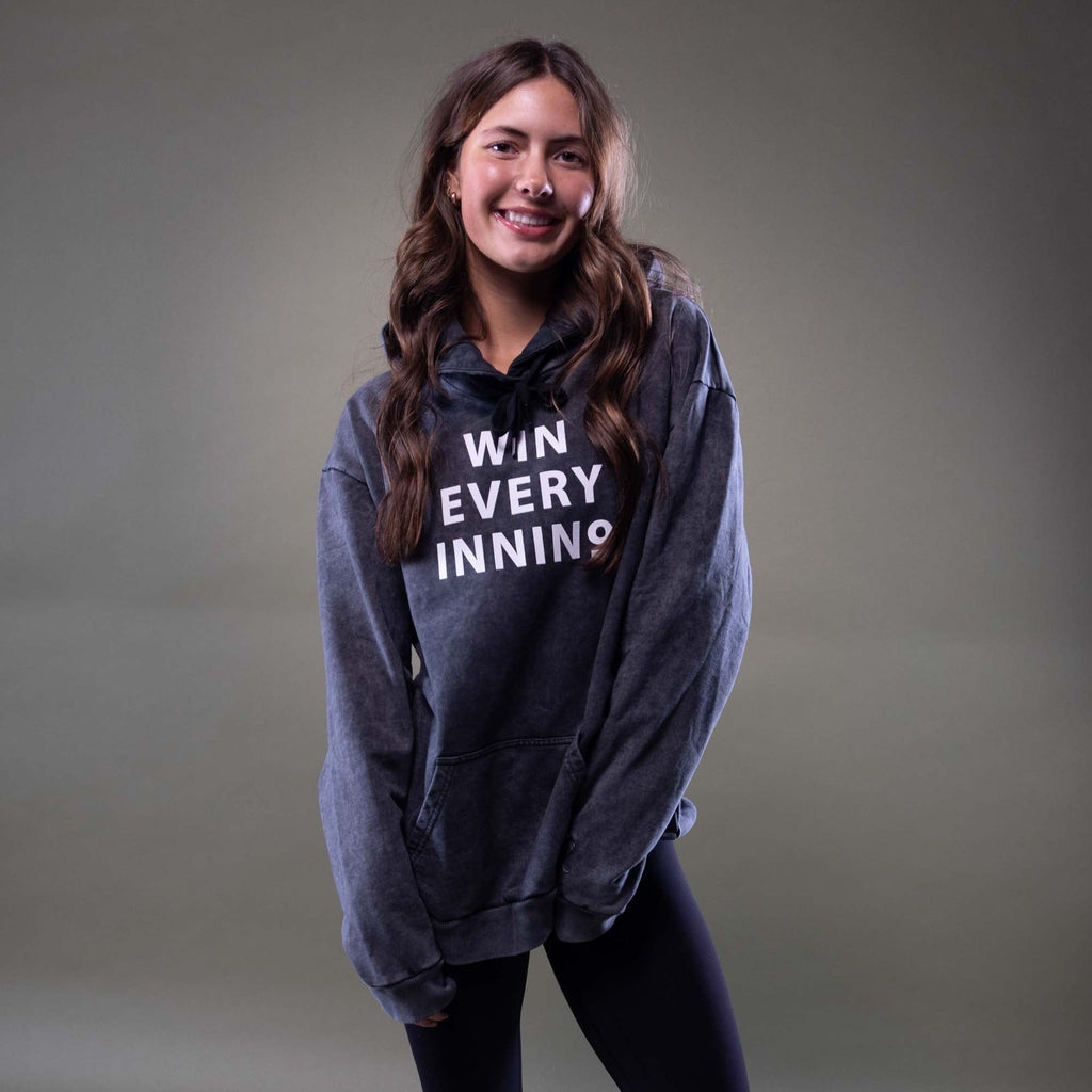 Win Every Inning Women's Hoodie T-Shirts, Sweatshirt | CoreVibeTees.com (Image 4)