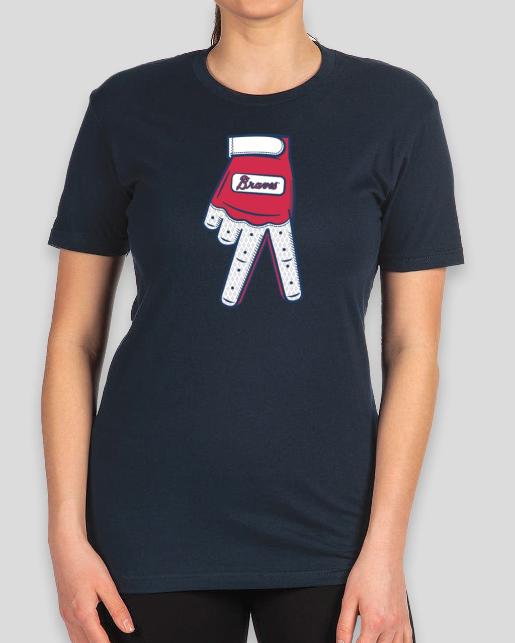 A-Town Down Women's Warm-Up Tee - Atlanta Braves Hoodie, Sweatshirt | CoreVibeTees.com (Image 1)