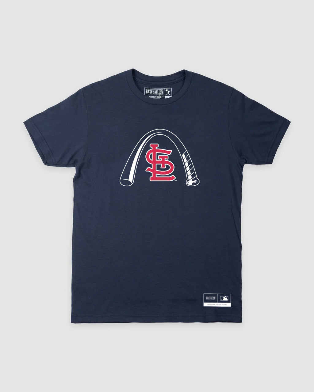 Arched Bat Women's Warm-Up Tee - St. Louis Cardinals Hoodie, Sweatshirt | CoreVibeTees.com (Image 2)