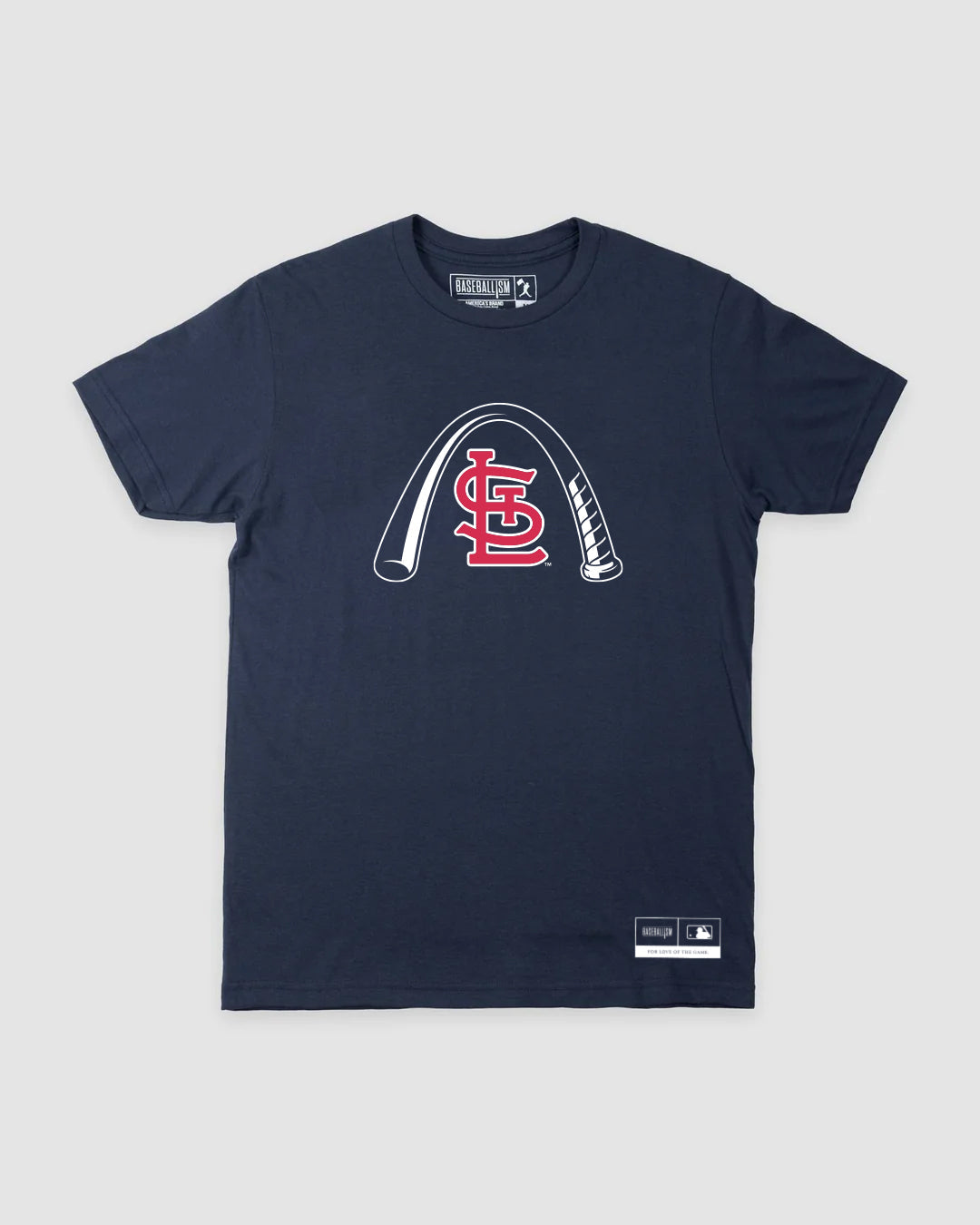 Arched Bat Women's Warm-Up Tee - St. Louis Cardinals Hoodie, Sweatshirt | CoreVibeTees.com (Image 2)