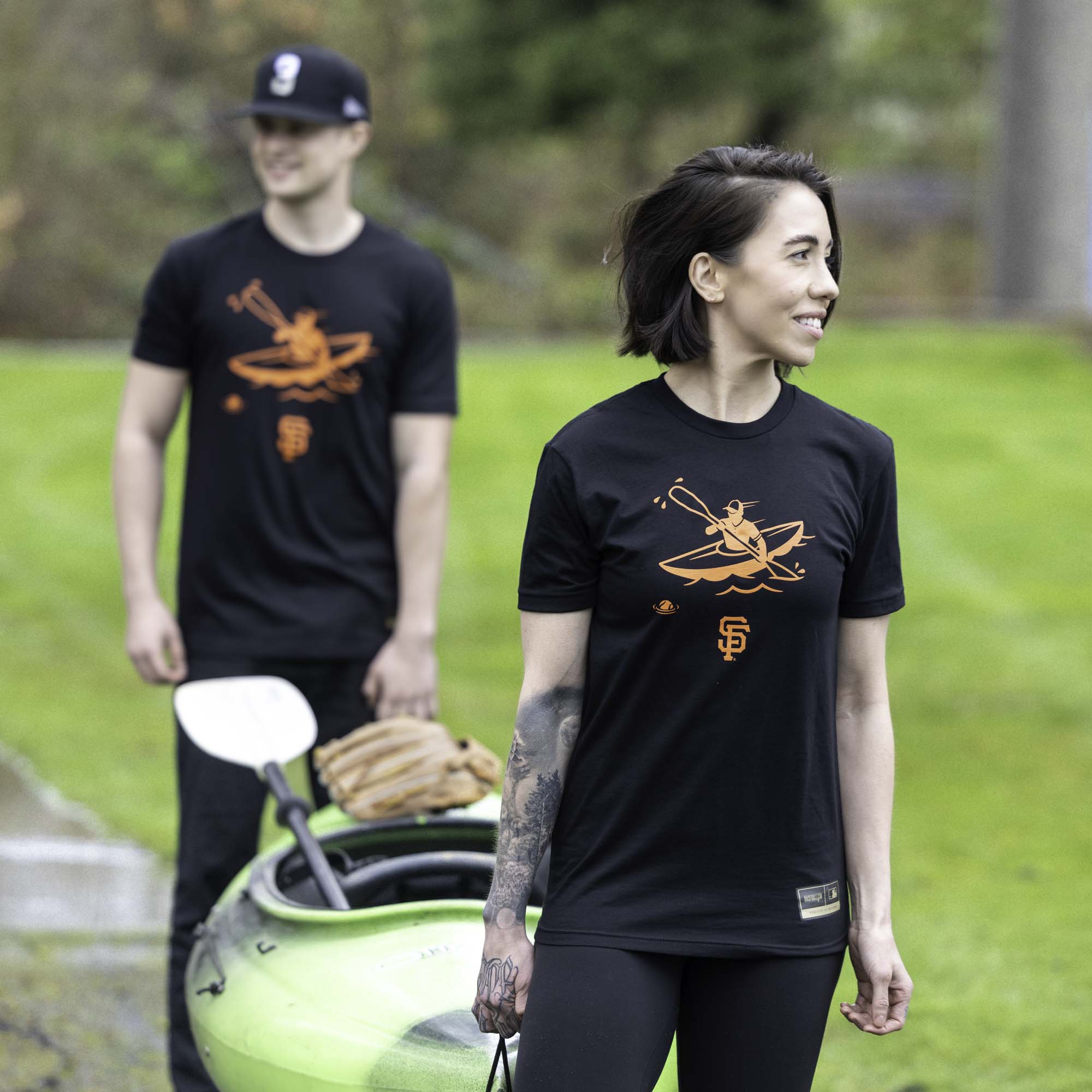McCovey Cove Women's Warm-Up Tee - San Francisco Giants Hoodie, Sweatshirt | CoreVibeTees.com (Image 4)