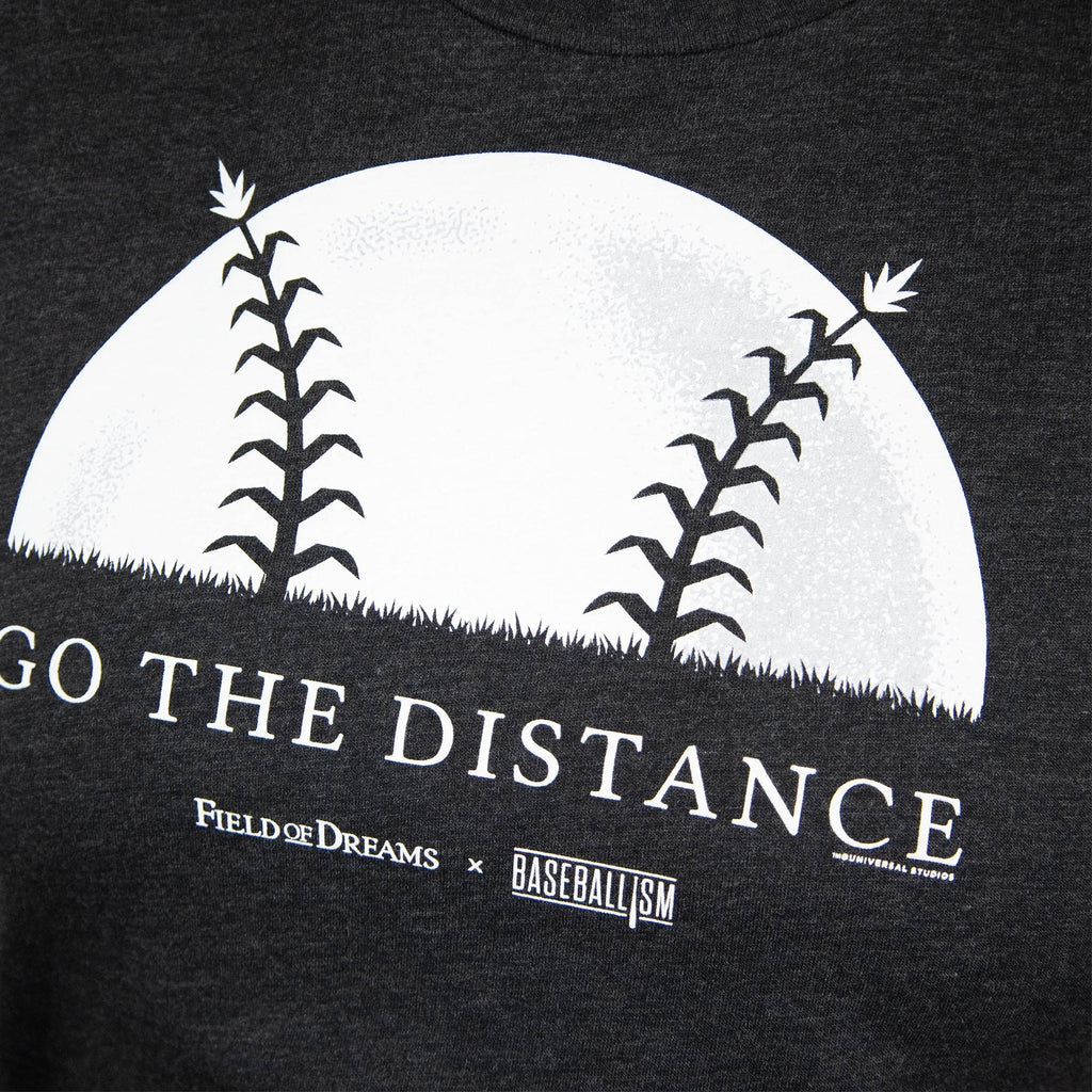 Field of Dreams - Go the Distance - Women's Warm-Up Tee Hoodie, Sweatshirt | CoreVibeTees.com (Image 2)