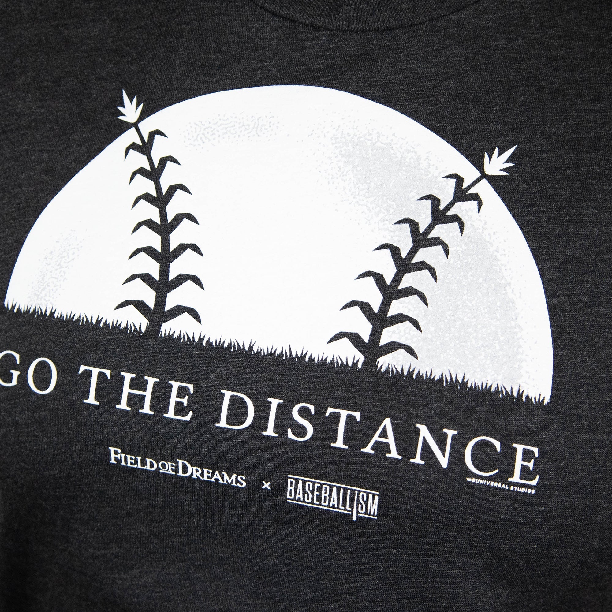 Field of Dreams - Go the Distance - Women's Warm-Up Tee Hoodie, Sweatshirt | CoreVibeTees.com (Image 2)