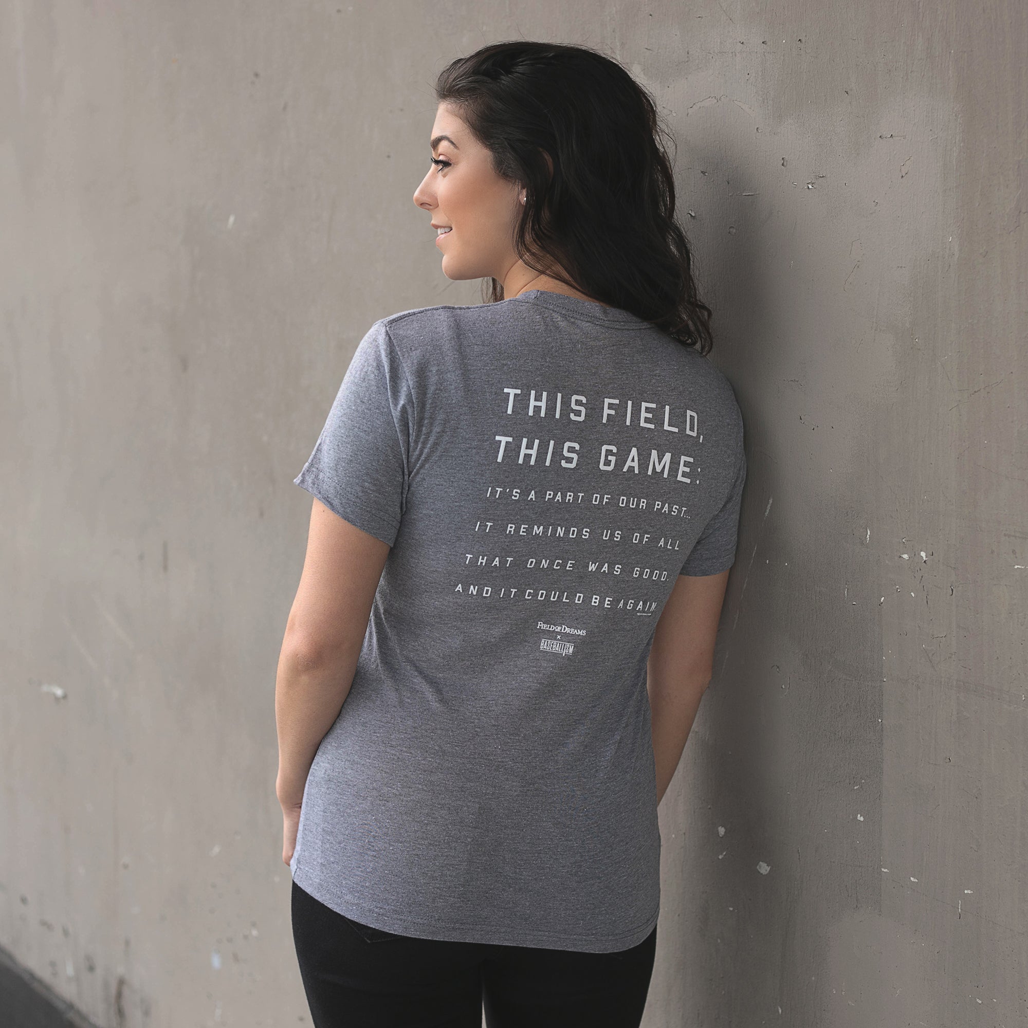 Field of Dreams - This Field - Women's Warm-Up Tee Hoodie, Sweatshirt | CoreVibeTees.com (Image 5)