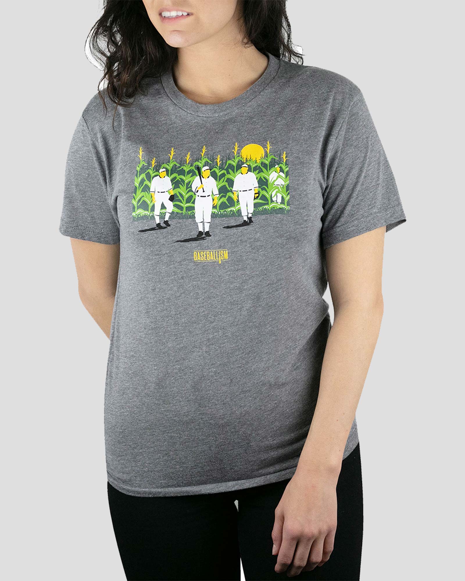 Field of Dreams - This Field - Women's Warm-Up Tee Hoodie, Sweatshirt | CoreVibeTees.com (Image 1)