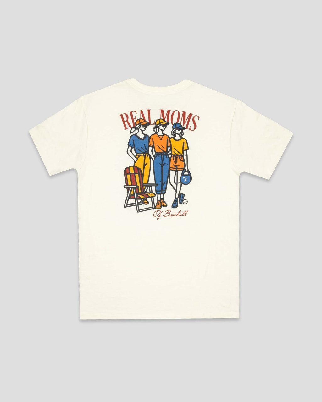 Real Moms of Baseball - Warm-up Tee Hoodie, Sweatshirt | CoreVibeTees.com (Image 1)
