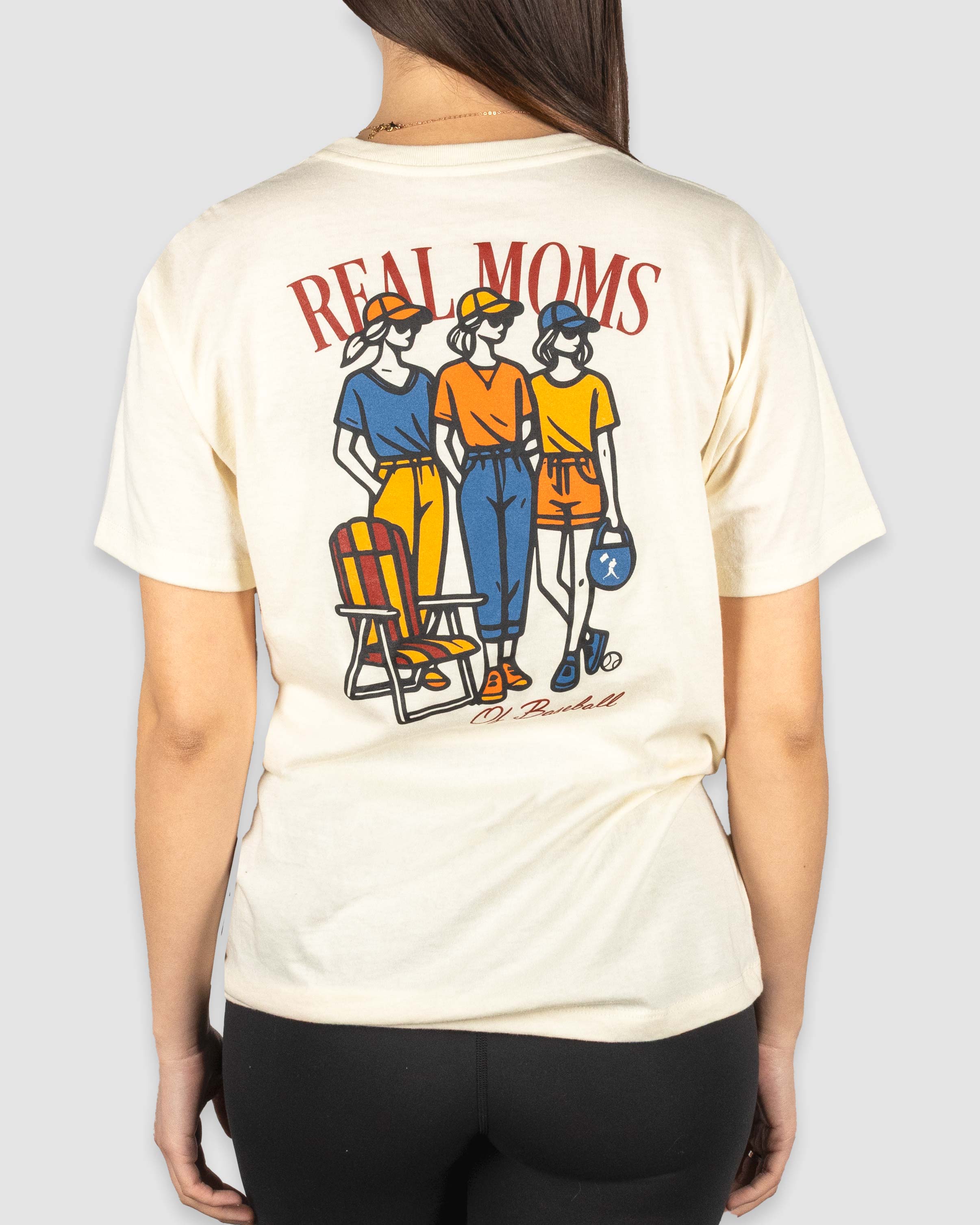 Real Moms of Baseball - Warm-up Tee Hoodie, Sweatshirt | CoreVibeTees.com (Image 3)