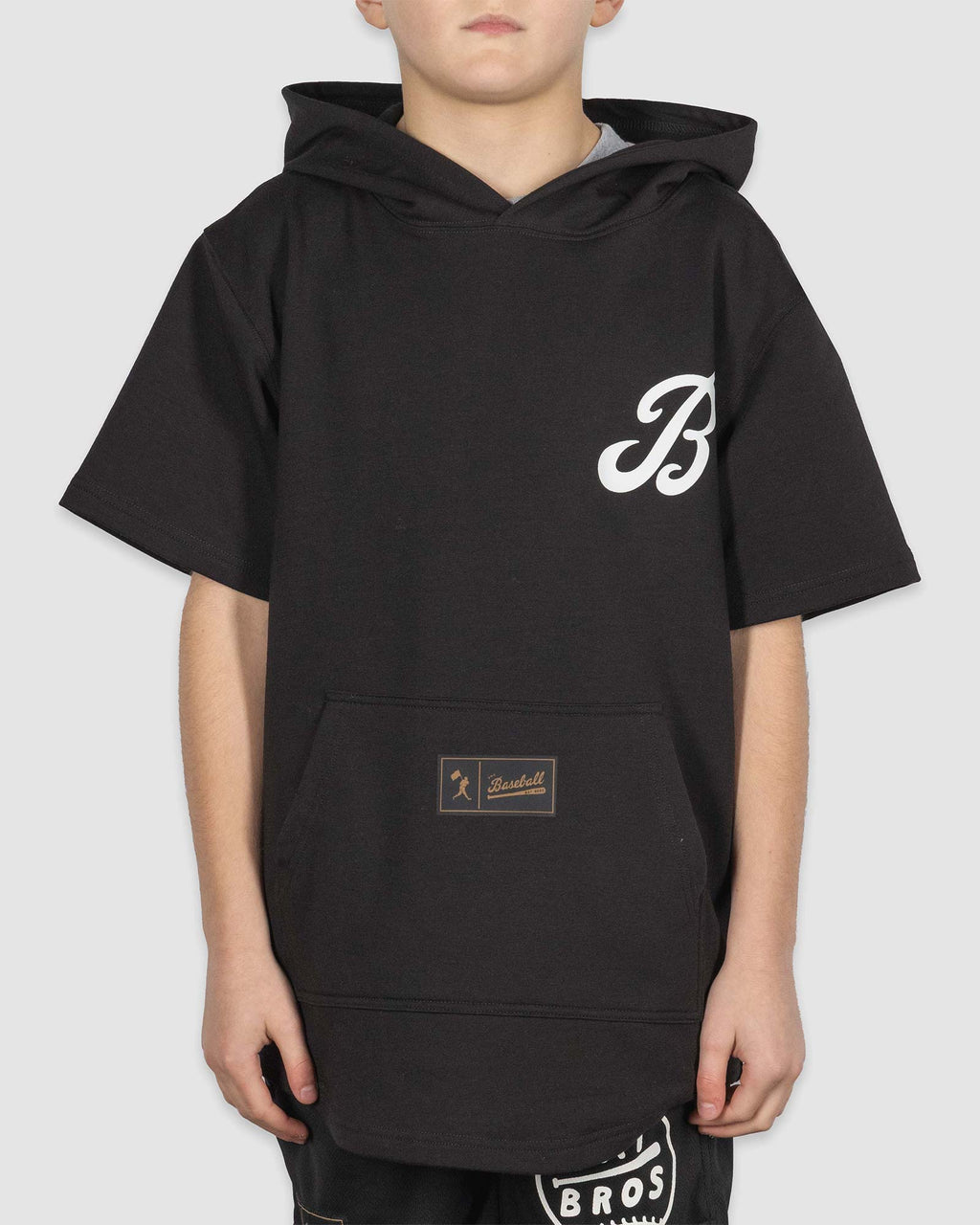Bat Bros Short Sleeve Hoodie - Youth T-Shirts, Sweatshirt | CoreVibeTees.com (Image 2)