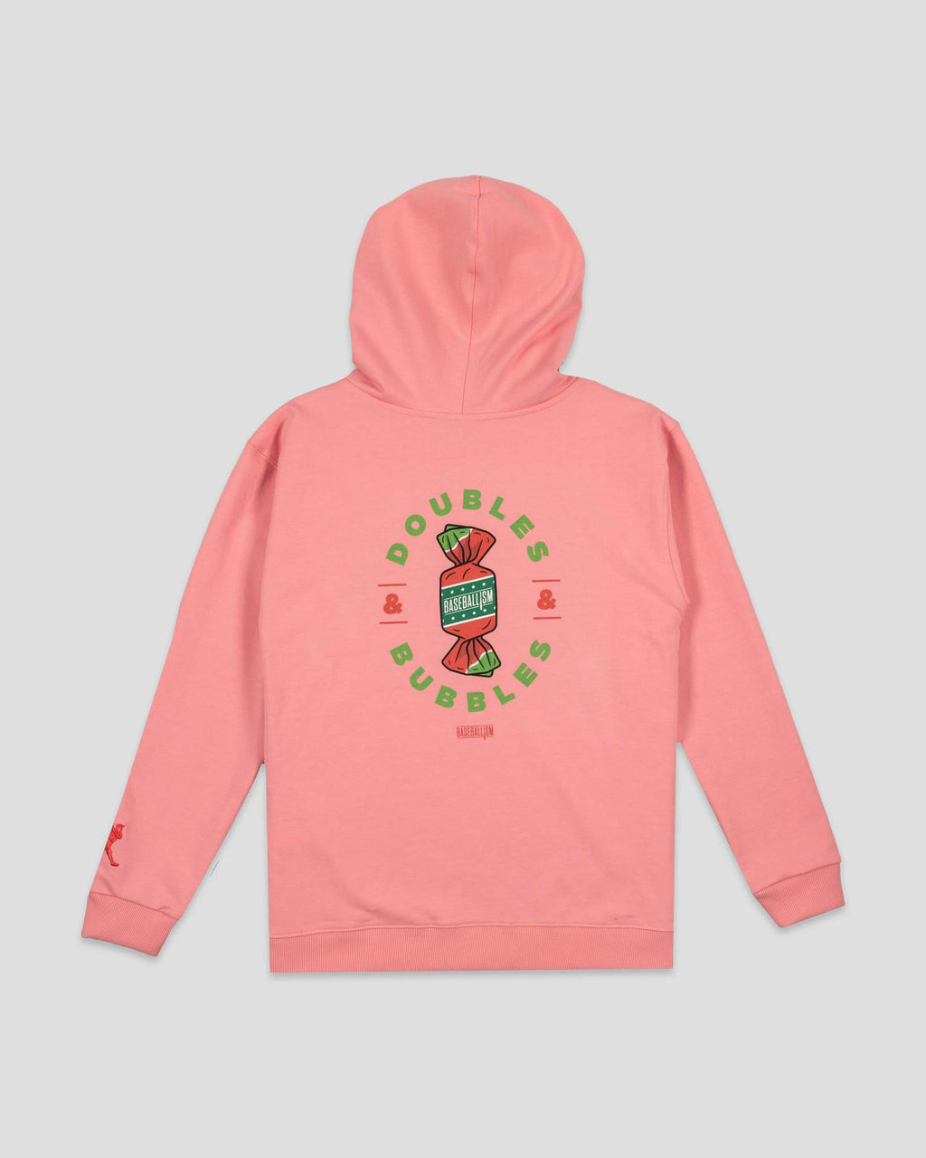Bubbles and Doubles Hoodie (Walk-Off Watermelon) - Youth T-Shirts, Sweatshirt | CoreVibeTees.com (Image 2)