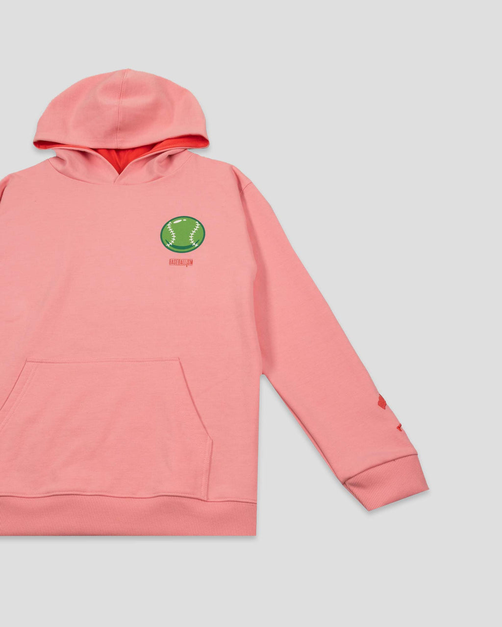 Bubbles and Doubles Hoodie (Walk-Off Watermelon) - Youth T-Shirts, Sweatshirt | CoreVibeTees.com (Image 3)