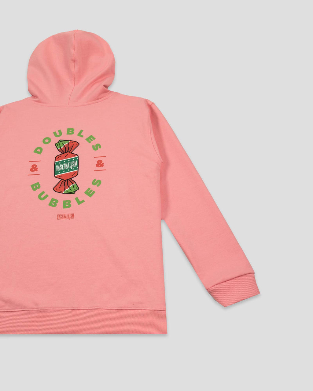 Bubbles and Doubles Hoodie (Walk-Off Watermelon) - Youth T-Shirts, Sweatshirt | CoreVibeTees.com (Image 4)