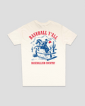 Baseball Y'all T-Shirt - Cream (PREORDER SHIP DATE - 8/18/2025) Hoodie, Sweatshirt | CoreVibeTees.com (Image 1)