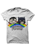 Justice League Best Friends White T-Shirt Hoodie, Sweatshirt | CoreVibeTees.com