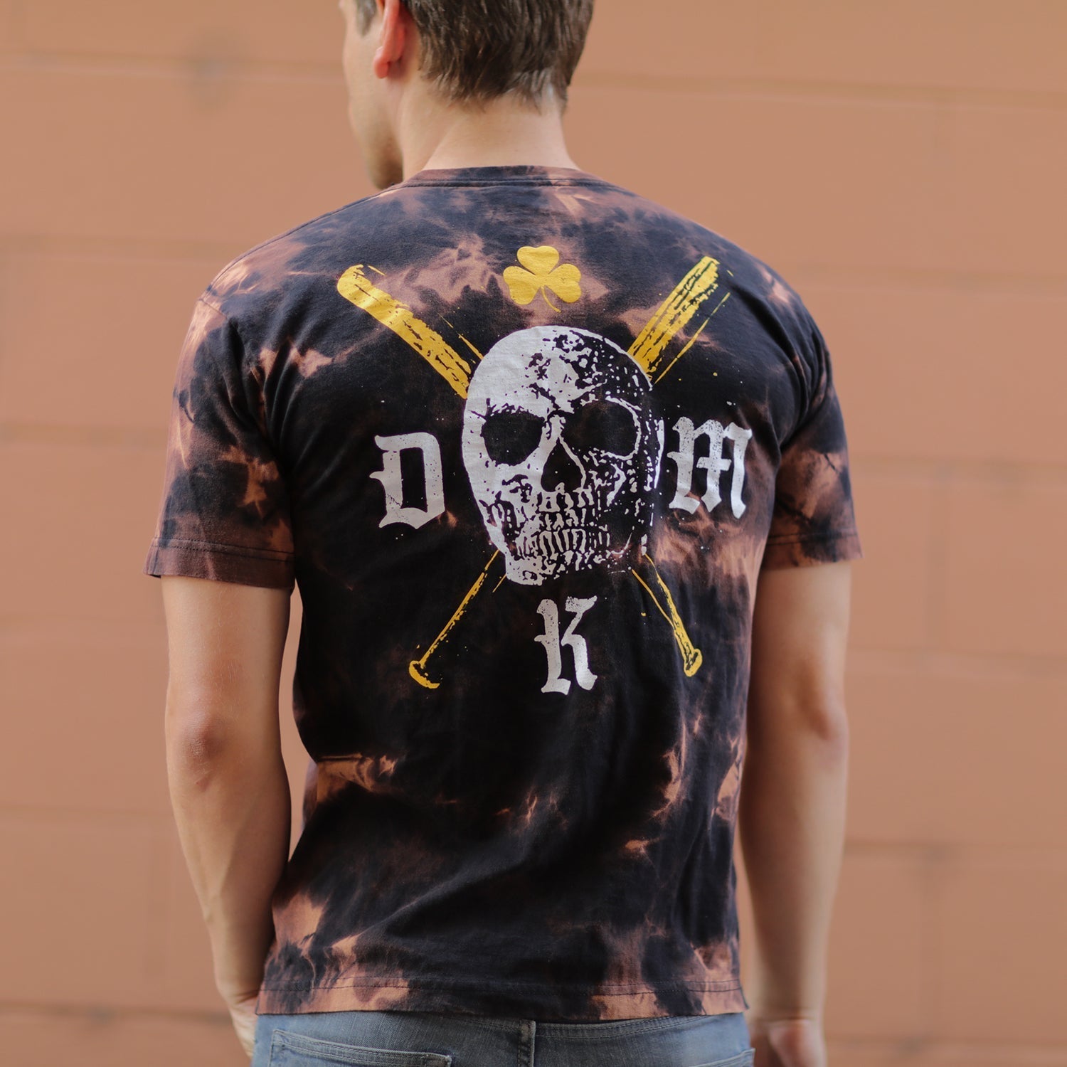 Bats! Dyed T-Shirt (Bleach Dye) Hoodie, Sweatshirt | CoreVibeTees.com (Image 3)