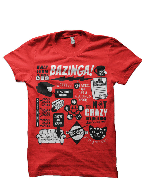 Bazing Red Tee Hoodie, Sweatshirt | CoreVibeTees.com
