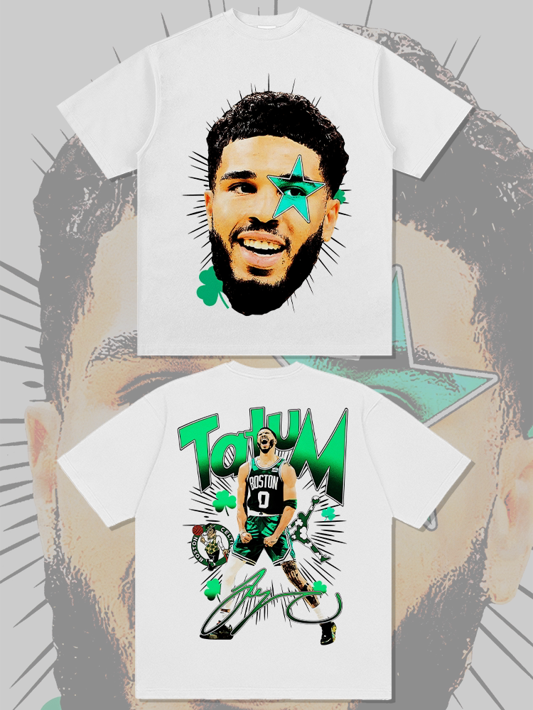 Jayson Tatum Tee NBA 2024 Style002 Hoodie, Sweatshirt | CoreVibeTees.com (Image 1)