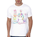 Unicorn White Half Sleeve T-Shirt Hoodie, Sweatshirt | CoreVibeTees.com