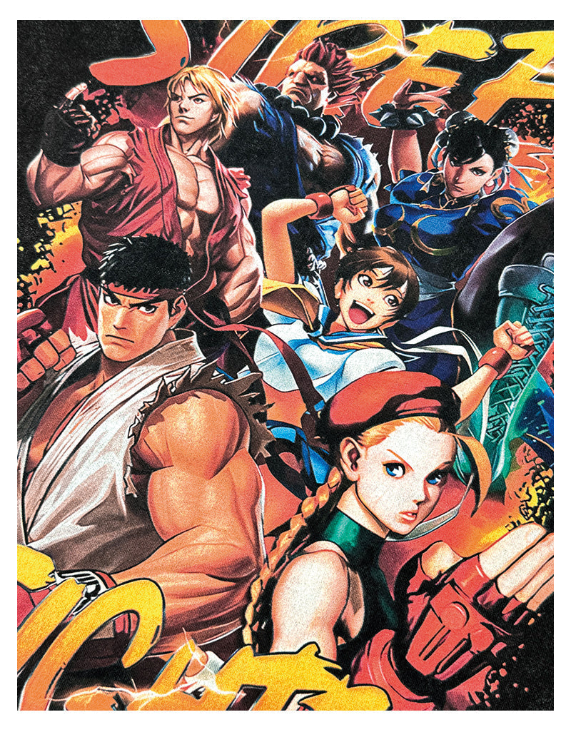 Street Fighter "Anime" TEE Hoodie, Sweatshirt | CoreVibeTees.com (Image 4)