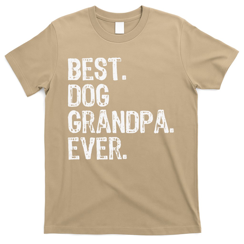 Best Dog Grandpa Ever Funny Cool T-Shirt Hoodie, Sweatshirt | CoreVibeTees.com
