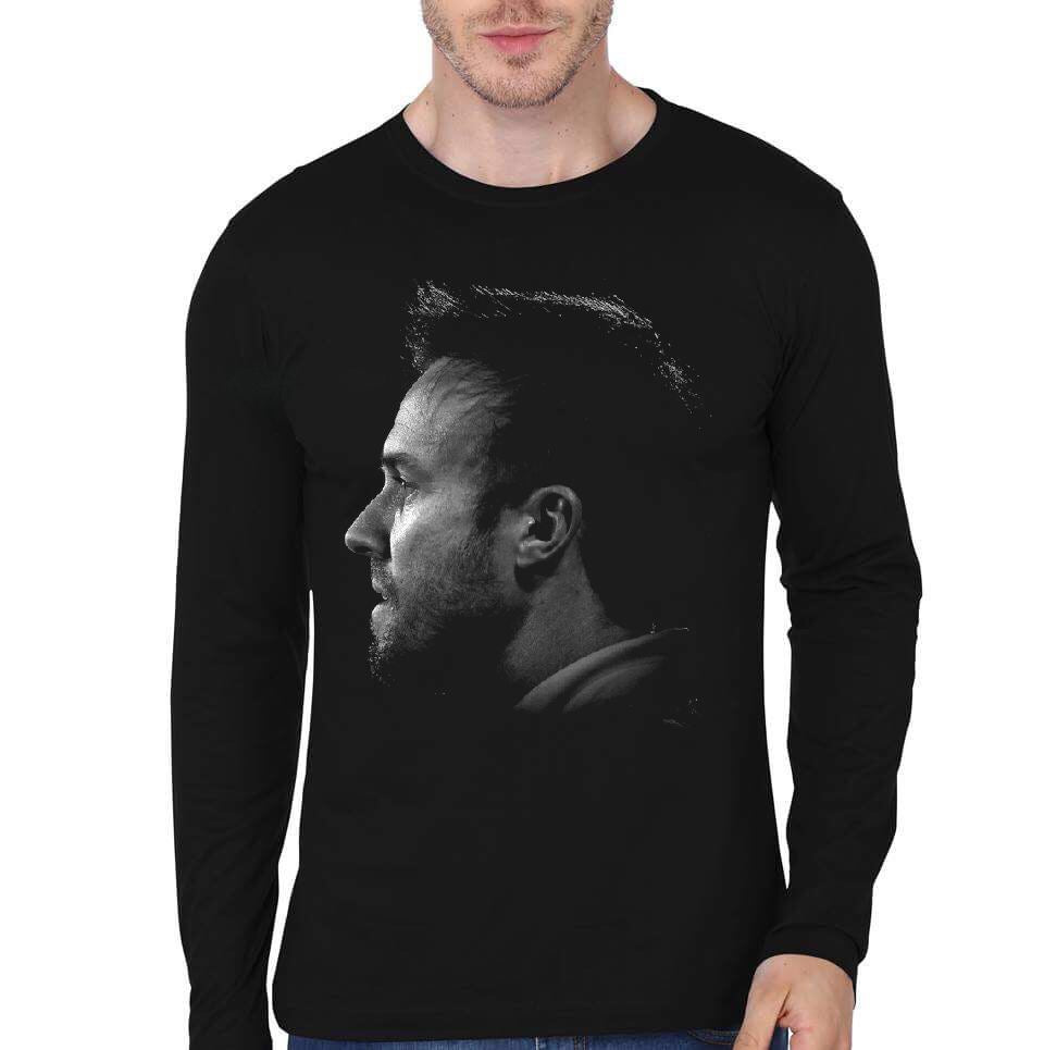 Ab De Villiers Black Full Sleeve T-Shirt Hoodie, Sweatshirt | CoreVibeTees.com