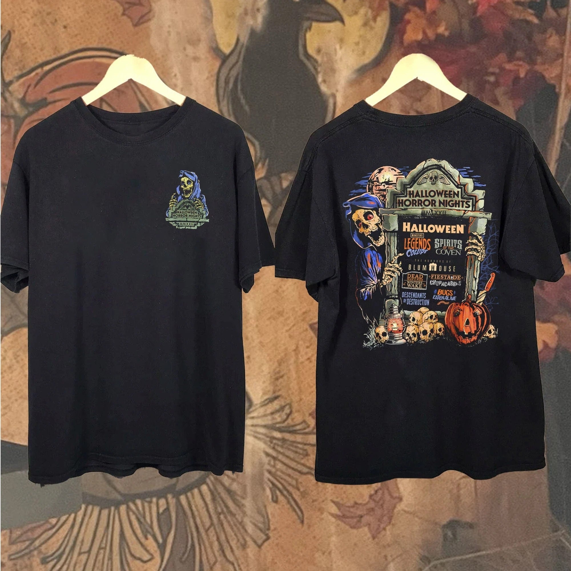 Halloween Horror Nights 2022 Shirt Hoodie, Sweatshirt | CoreVibeTees.com