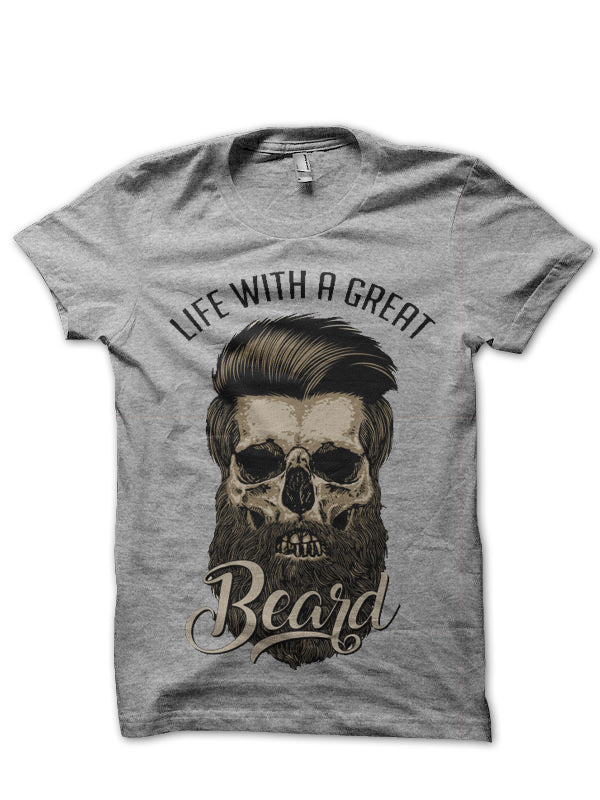 Life With A Great Beard T-Shirt Hoodie, Sweatshirt | CoreVibeTees.com