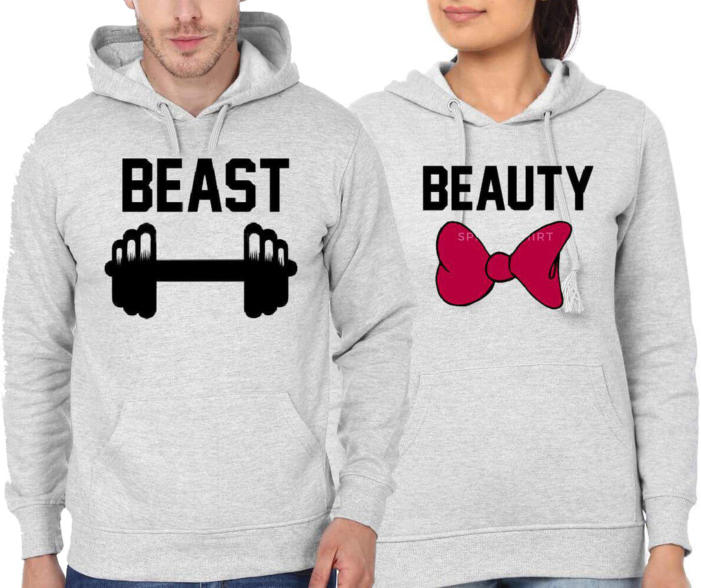 Beauty And The Beast Couple Hoodie T-Shirts, Sweatshirt | CoreVibeTees.com