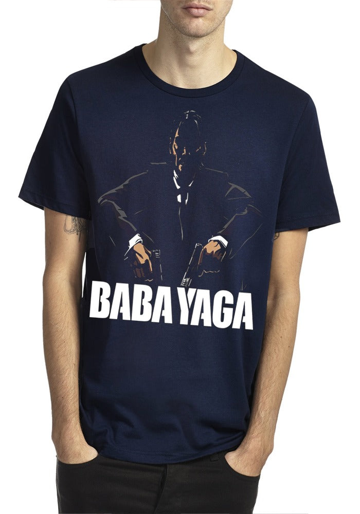 John Wick Navy Blue Half Sleeve T-Shirt Hoodie, Sweatshirt | CoreVibeTees.com